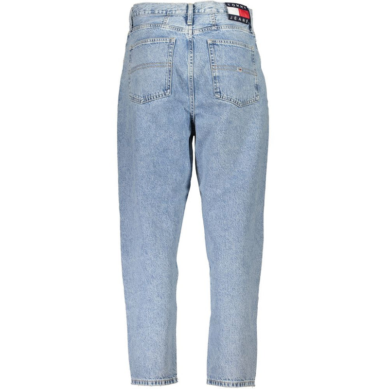 Light Blue Cotton Jeans & Pant Tommy Hilfiger