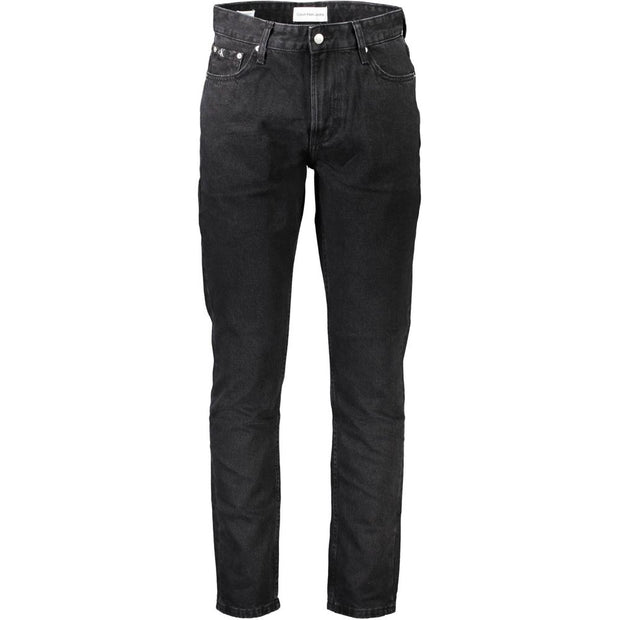 Black Cotton Jeans & Pant Calvin Klein