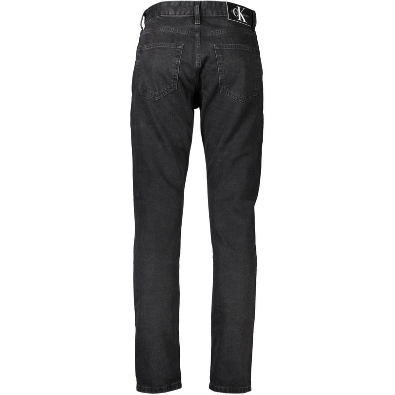 Black Cotton Jeans & Pant Calvin Klein