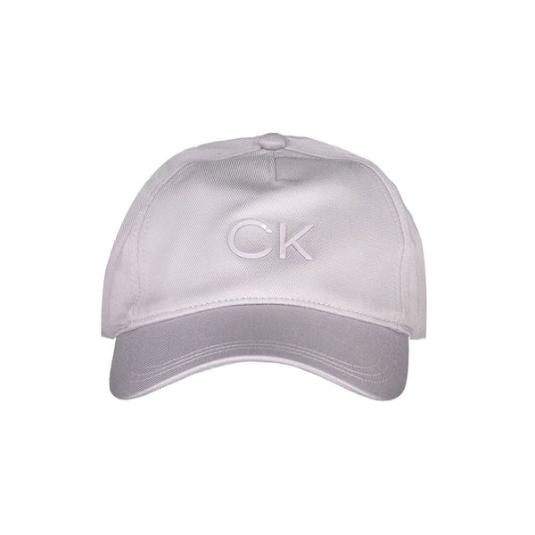 Purple Cotton Hat Calvin Klein