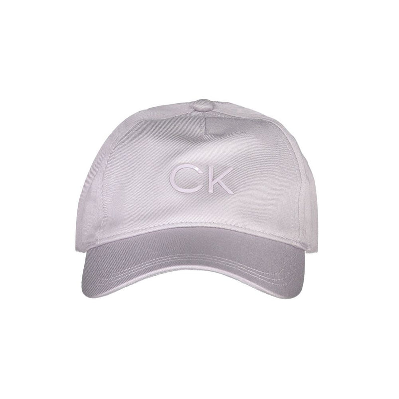 Purple Cotton Hat Calvin Klein