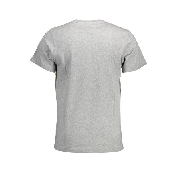 Gray Cotton T-Shirt Tommy Hilfiger