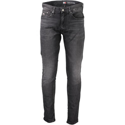 Black Cotton Jeans & Pant Tommy Hilfiger