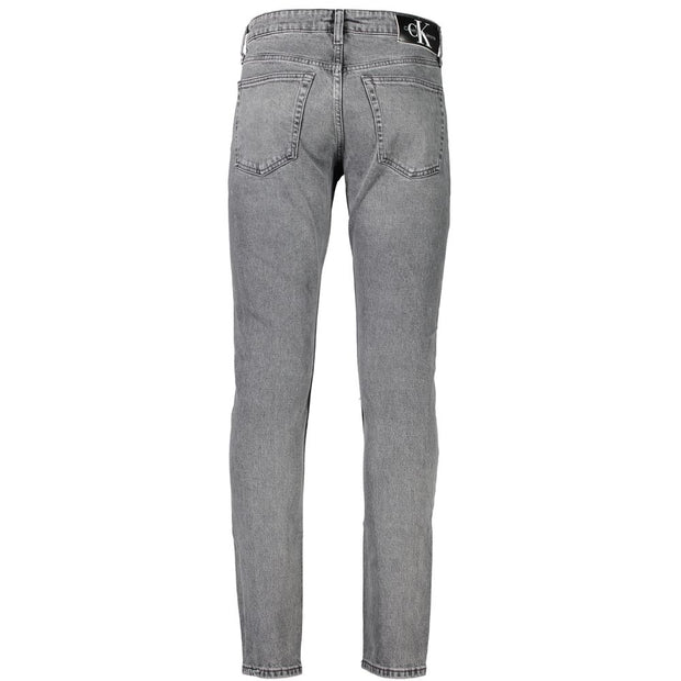 Gray Cotton Jeans & Pant Calvin Klein