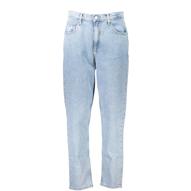 Light Blue Cotton Jeans & Pant Tommy Hilfiger