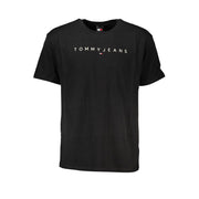 Black Cotton T-Shirt Tommy Hilfiger