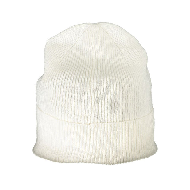 White Cotton Hat Calvin Klein