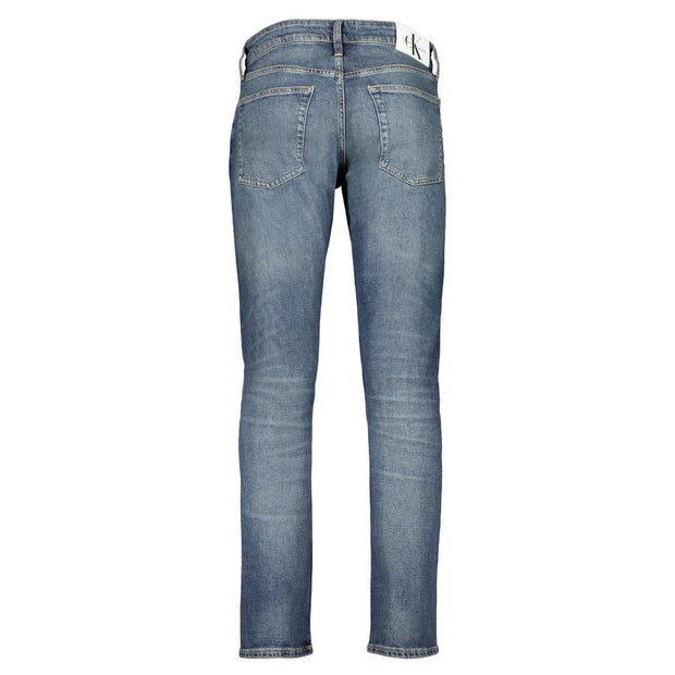 Blue Cotton Jeans & Pant Calvin Klein