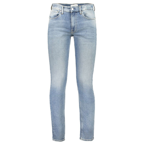 Blue Cotton Jeans & Pant Calvin Klein