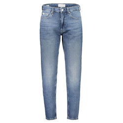 Blue Cotton Jeans & Pant Calvin Klein