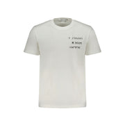 White Cotton T-Shirt Calvin Klein