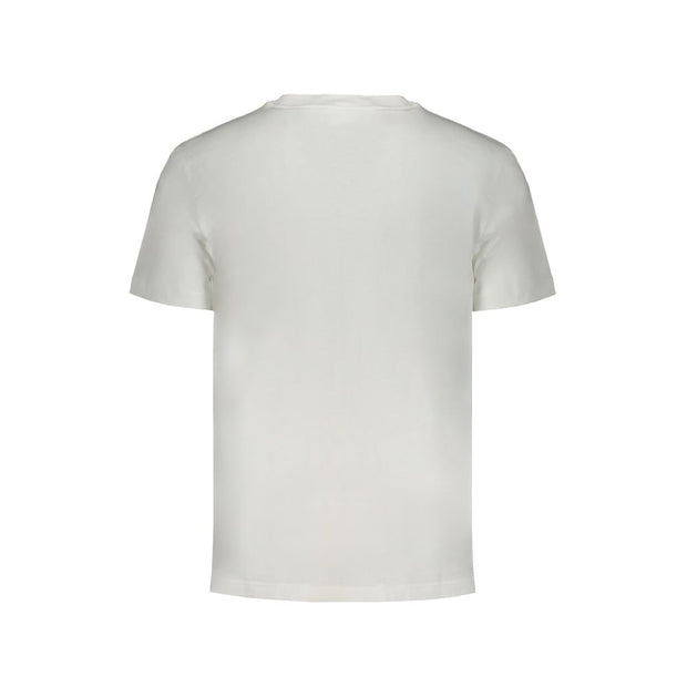 White Cotton T-Shirt Calvin Klein