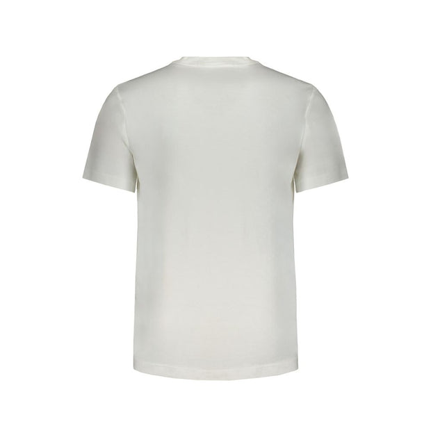 White Cotton T-Shirt Calvin Klein