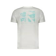 White Cotton T-Shirt Calvin Klein