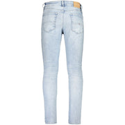 Light Blue Cotton Jeans & Pant Tommy Hilfiger