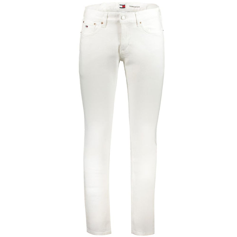 White Cotton Jeans & Pant Tommy Hilfiger