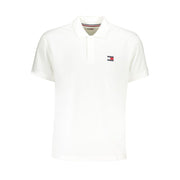 White Cotton Polo Shirt Tommy Hilfiger