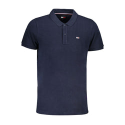 Blue Cotton Polo Shirt Tommy Hilfiger