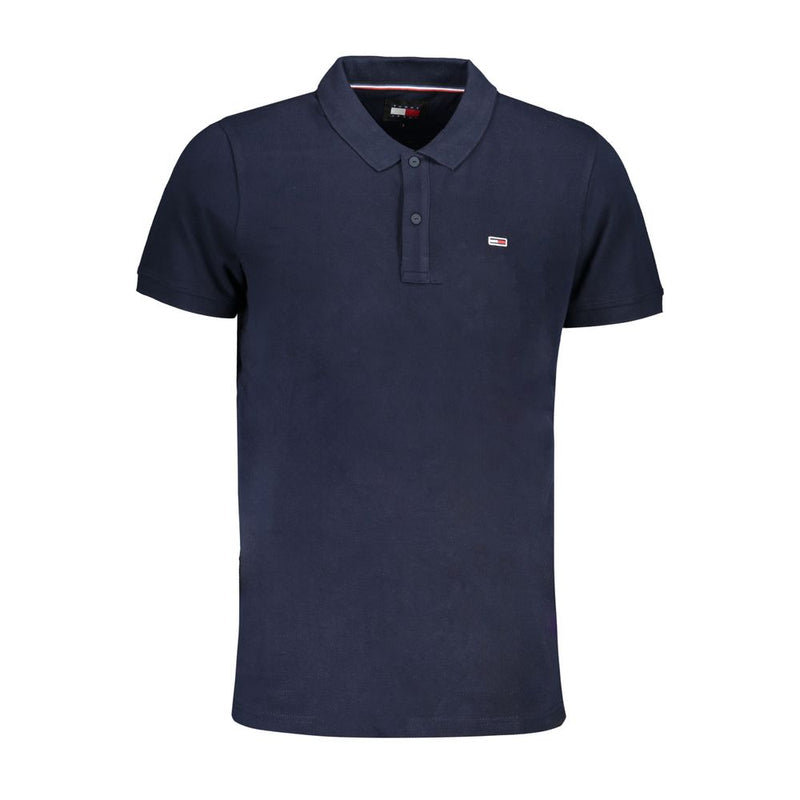 Blue Cotton Polo Shirt Tommy Hilfiger