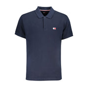 Blue Cotton Polo Shirt Tommy Hilfiger