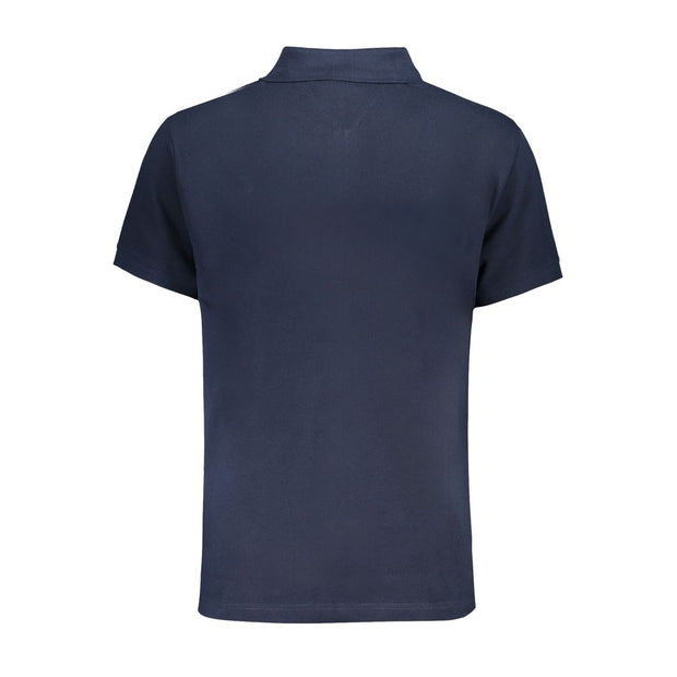 Blue Cotton Polo Shirt Tommy Hilfiger