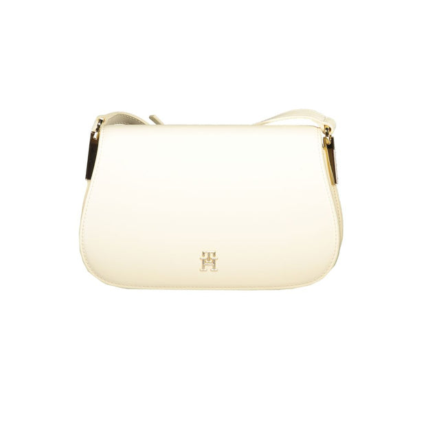 Beige Polyethylene Handbag Tommy Hilfiger