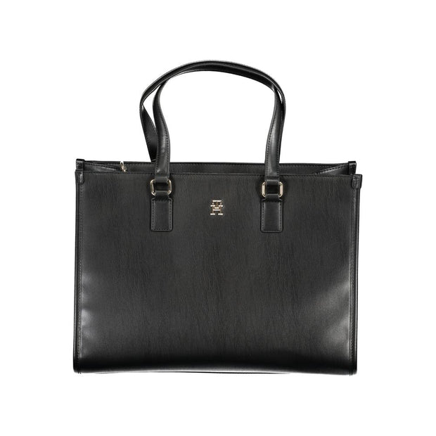 Black Polyethylene Handbag Tommy Hilfiger