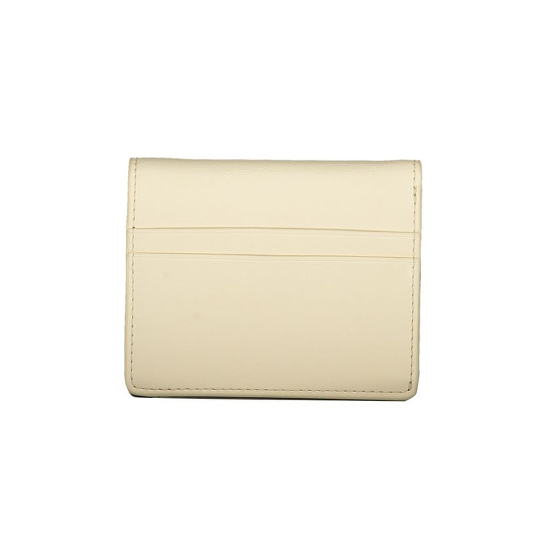 Beige Polyethylene Wallet Tommy Hilfiger