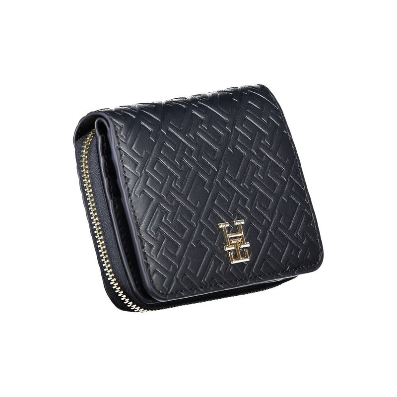 Blue Polyethylene Wallet Tommy Hilfiger