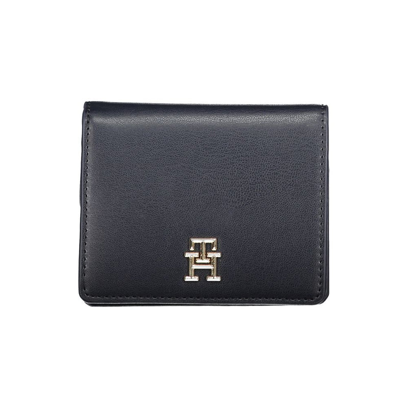 Blue Polyethylene Wallet Tommy Hilfiger