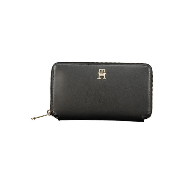 Black Polyethylene Wallet Tommy Hilfiger