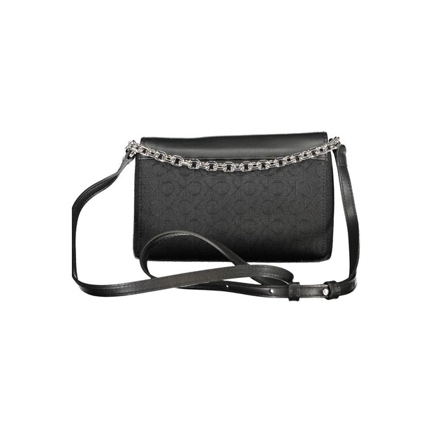 Black Polyester Handbag Calvin Klein