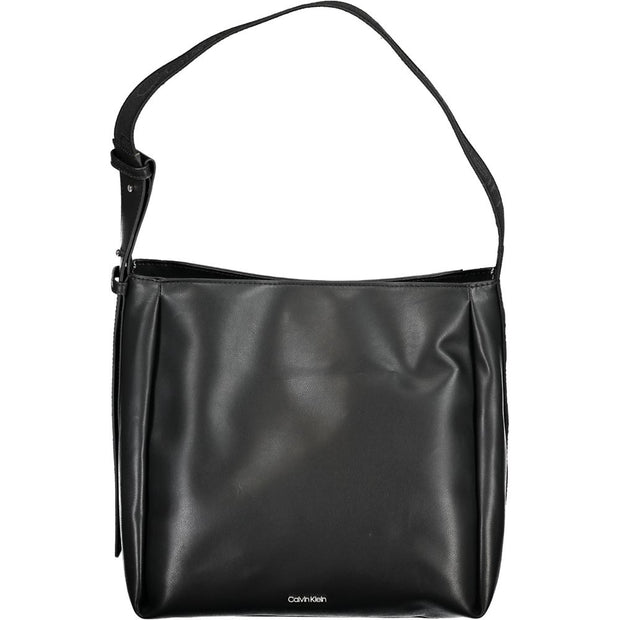 Black Polyester Handbag Calvin Klein