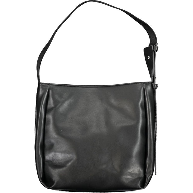 Black Polyester Handbag Calvin Klein