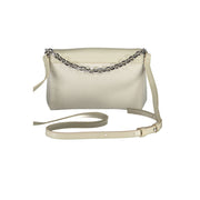 Beige Polyester Handbag Calvin Klein