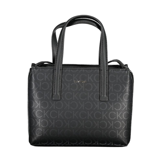 Black Polyester Handbag Calvin Klein