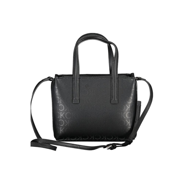 Black Polyester Handbag Calvin Klein