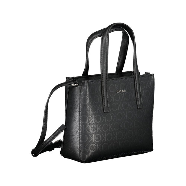 Black Polyester Handbag Calvin Klein