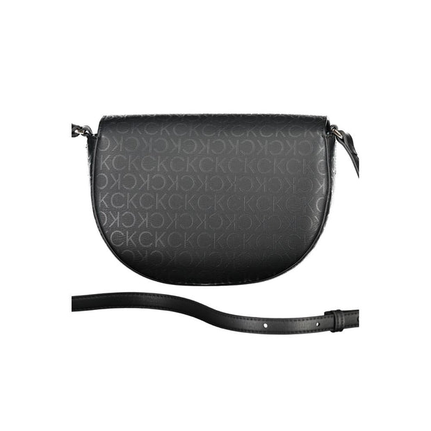 Black Polyethylene Handbag Calvin Klein