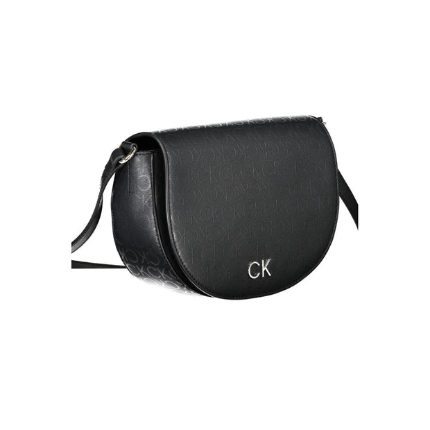 Black Polyethylene Handbag Calvin Klein