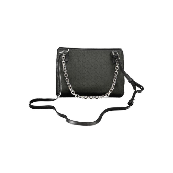 Black Polyester Handbag Calvin Klein