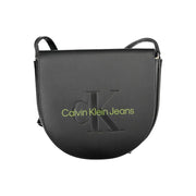 Black Polyethylene Handbag Calvin Klein