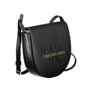 Black Polyethylene Handbag Calvin Klein