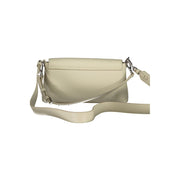 Beige Polyester Handbag Calvin Klein