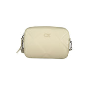 Beige Cotton Handbag Calvin Klein