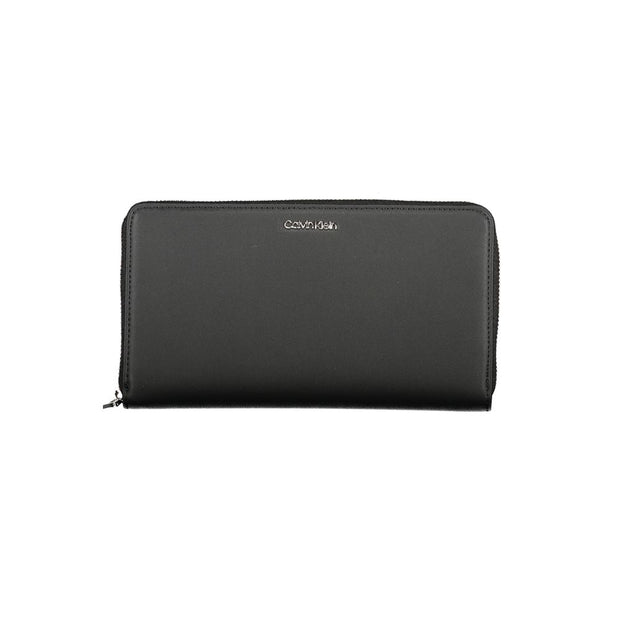 Black Polyester Wallet Calvin Klein