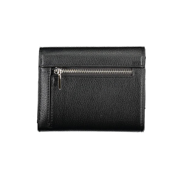 Black Polyethylene Wallet Calvin Klein