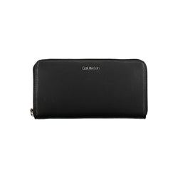 Black Polyethylene Wallet Calvin Klein