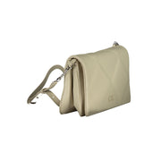 Beige Cotton Handbag Calvin Klein