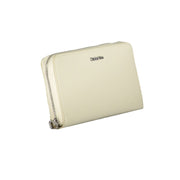 Beige Polyethylene Wallet Calvin Klein